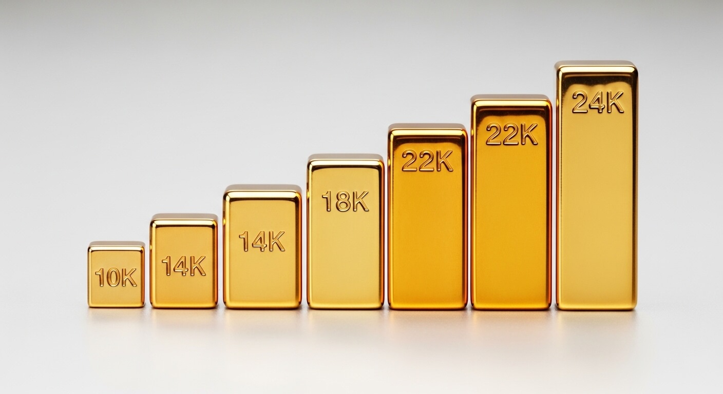 عيارات الذهب: دليل سريع لفهم النقاء والاستخدامات
