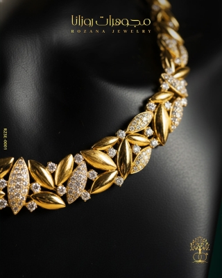 طقم ذهب عيار 21