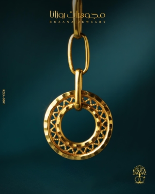 أقراط ذهب عيار 21