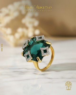 خاتم ذهب عيار 21