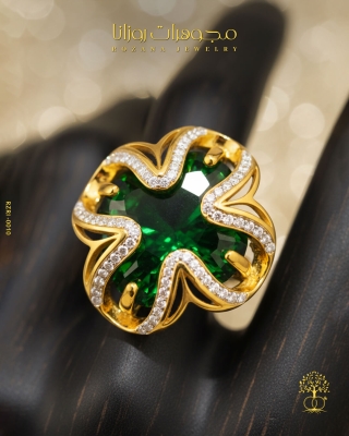 خاتم ذهب عيار 21