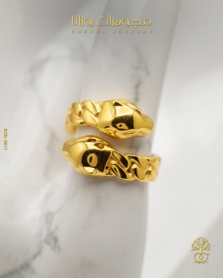 خاتم ذهب عيار 21