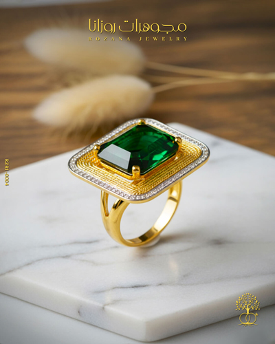 خاتم ذهب عيار 21