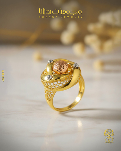 خاتم ذهب عيار 21