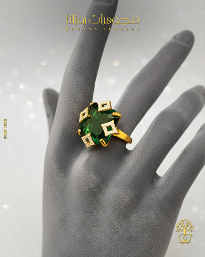 خاتم ذهب عيار 21