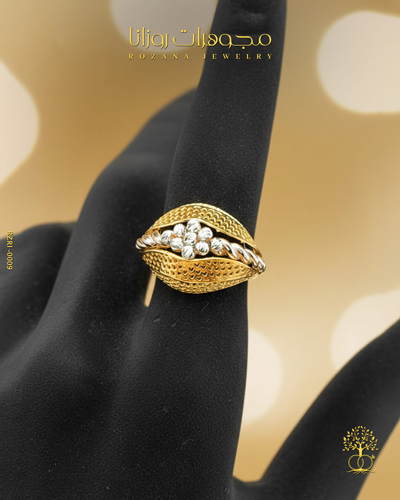 خاتم ذهب عيار 21