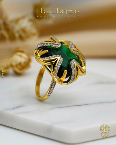 خاتم ذهب عيار 21