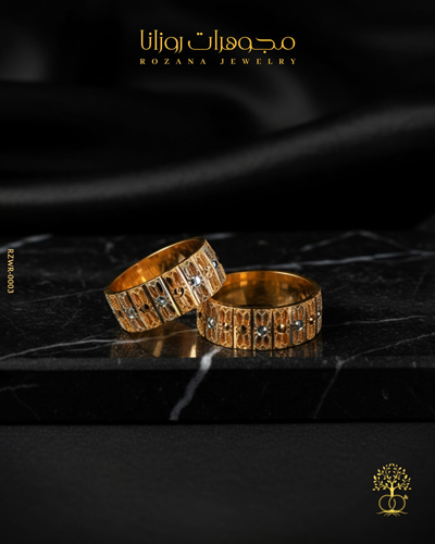 محبس ذهب عيار 21